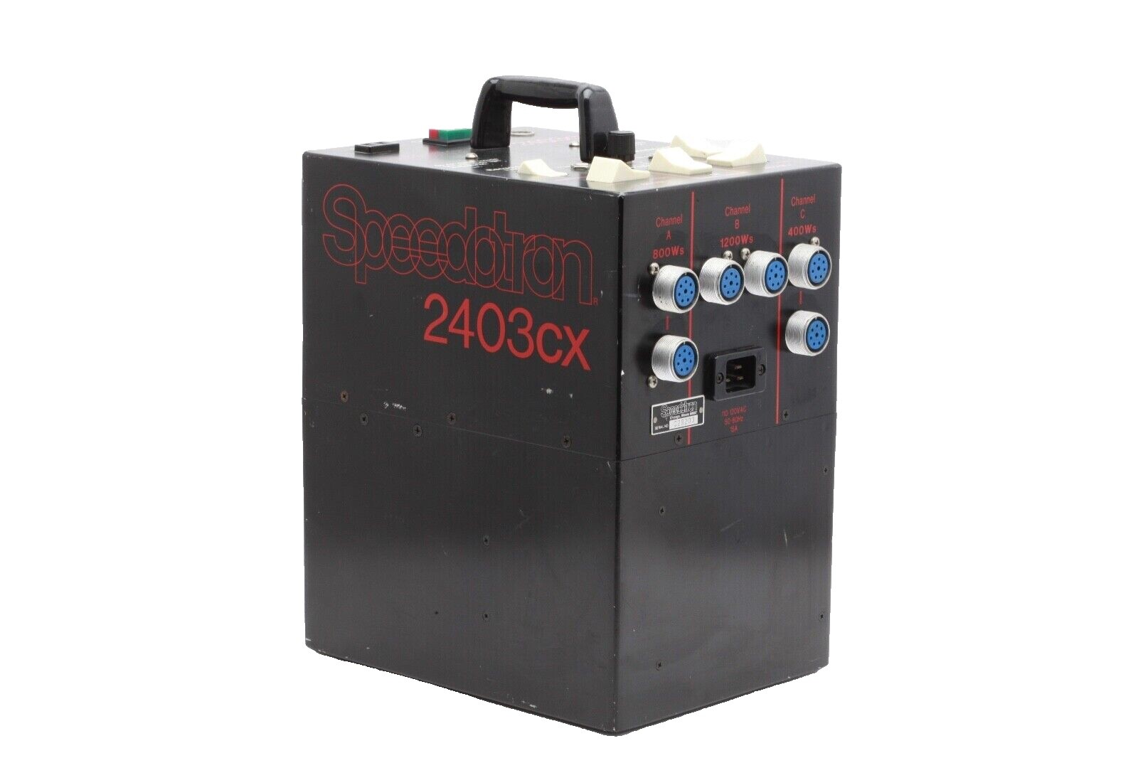 コンデンサー2000㎌ 450V Speedotron 大型ストロボ コンデンサー2000