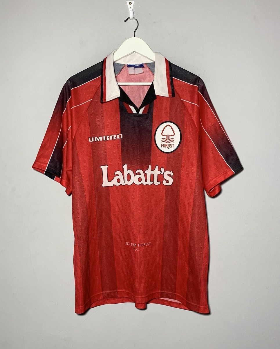 Nottingham Forest 1997/98 Umbro Y2k Vintage Rare Football Shirt