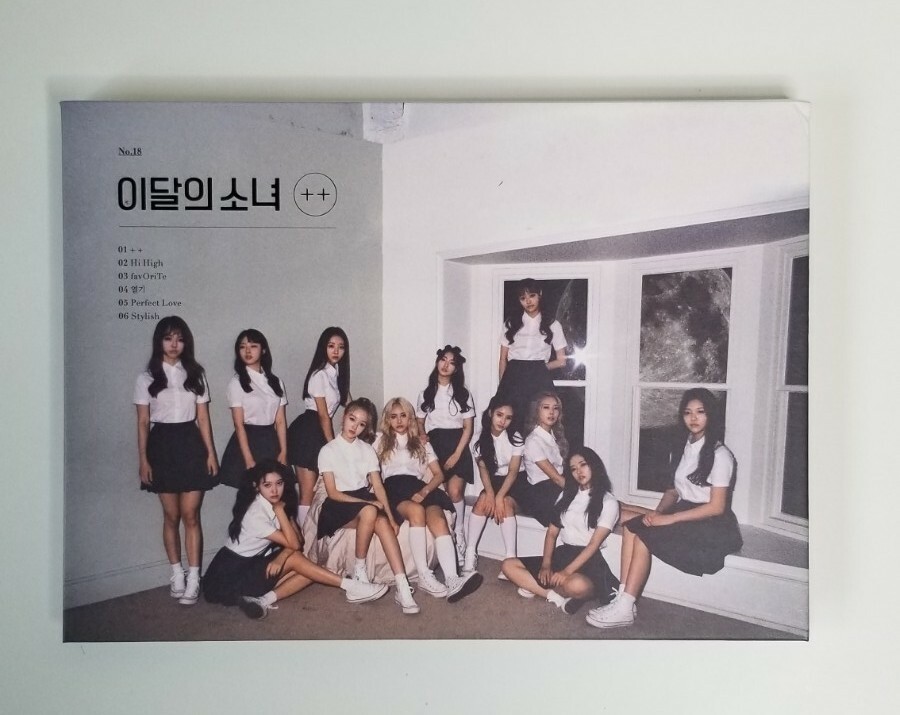 Loona ++ Plus Plus First Press Normal Version A Mini Album OOP CD