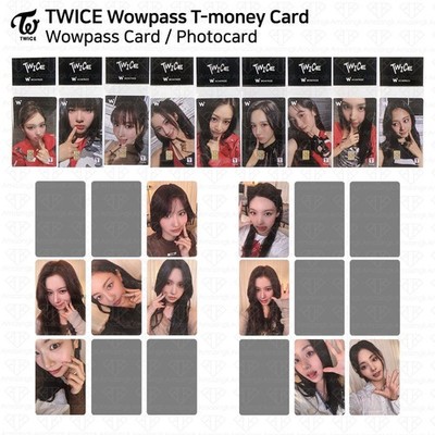 TWICE WOWPASS T-Money Card Benefit Photocard KPOP K-POP | eBay