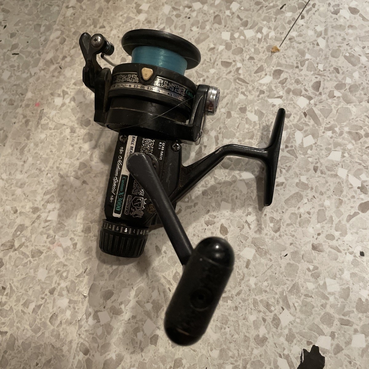 Shimano Custom X-3000 Spinning Reel With Quick Fire Feature. Seems