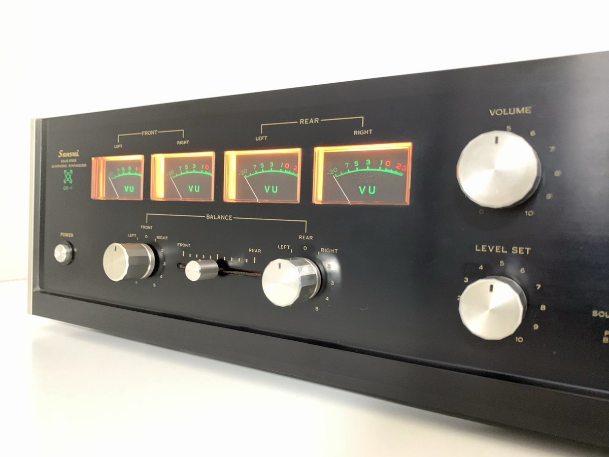 SANSUI QS 1 Synthesizer Quadraphonic Decoder Pre Amplifier 4Ch