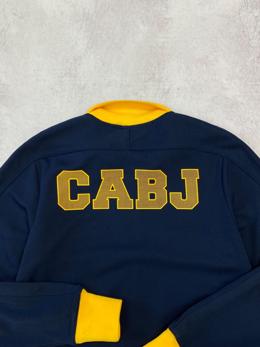 Vintage Nike Boca Juniors CABJ Football Track Top Jacket Size M | eBay