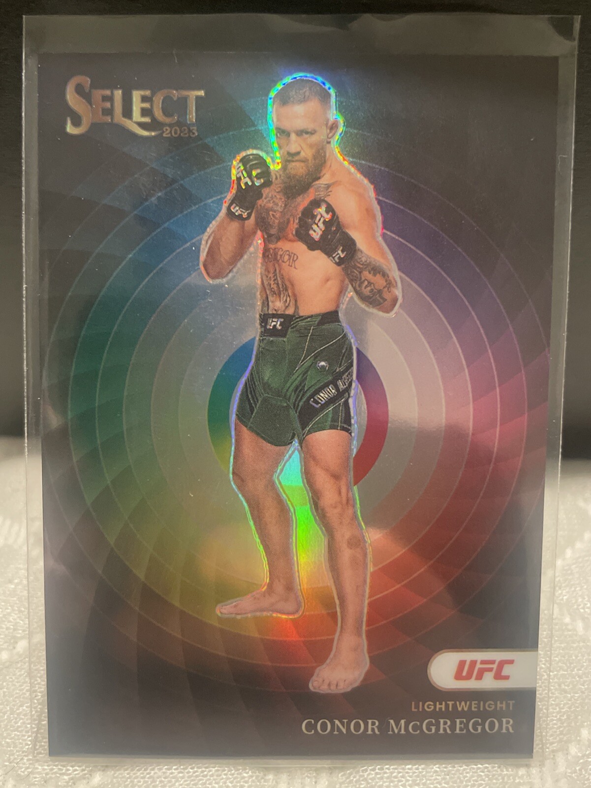 Conor McGregor 2023 Select UFC #3 Color Wheel /(SSP) Price Guide