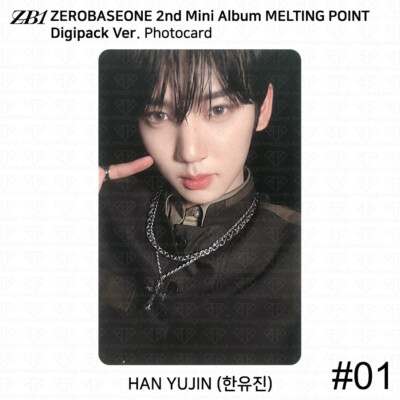 ZEROBASEONE ZB1 2nd Mini Album Melting Point Photocard Postcard