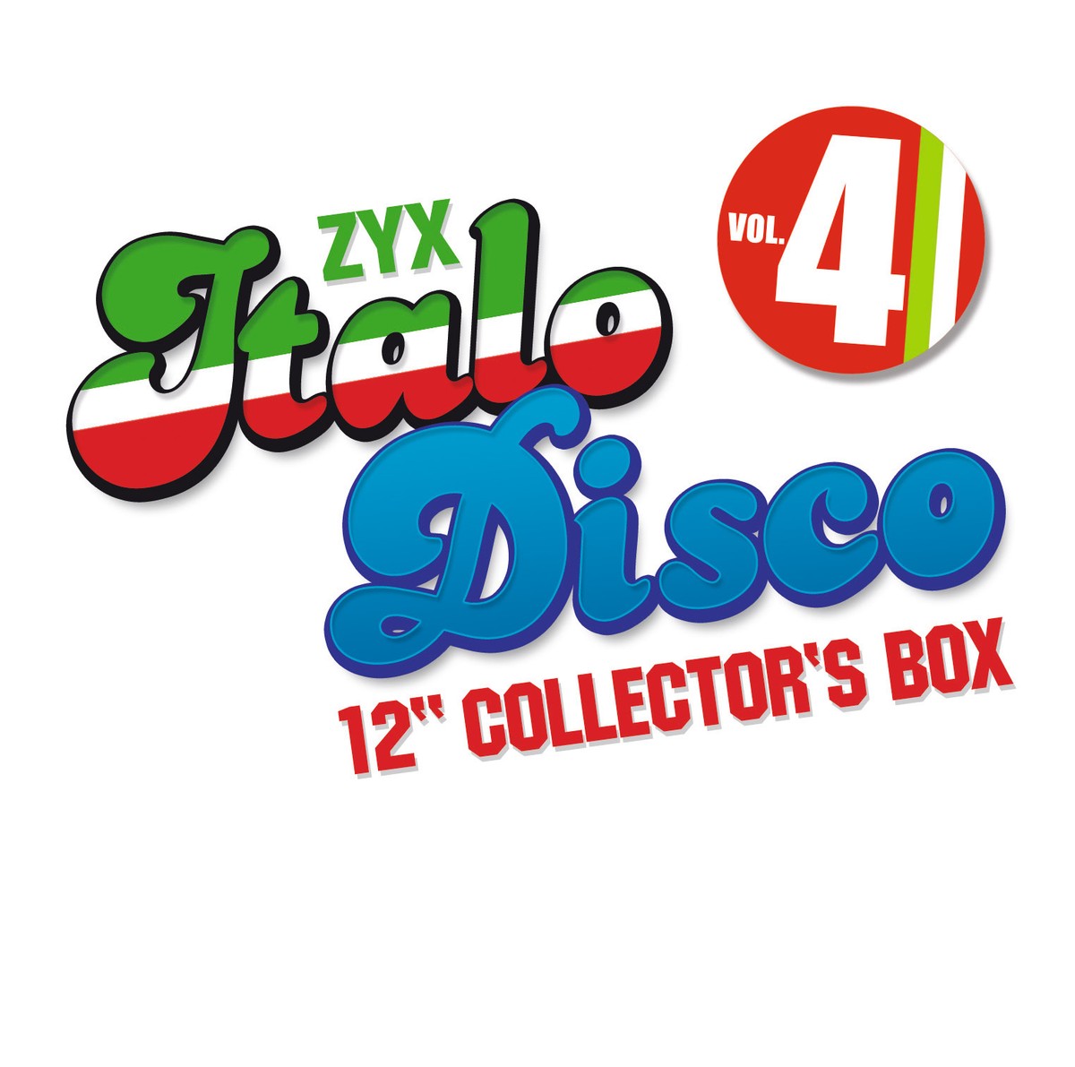 CD ZYX Italo Disco 12 Inch Collector's Box Vol.4 by Various