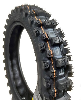 Dunlop 80/100-12 Rear Tire MX34 Dirt Bike | Load Index 41 | Rear
