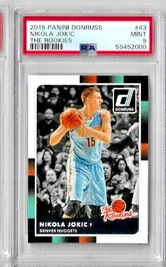 2015 Donruss The Rookies #43 Nikola Jokic PSA 9 RC | eBay