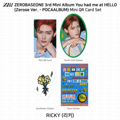ZEROBASEONE ZB1 You had me at HELLO Zerose Ver Pocaalbum Official
