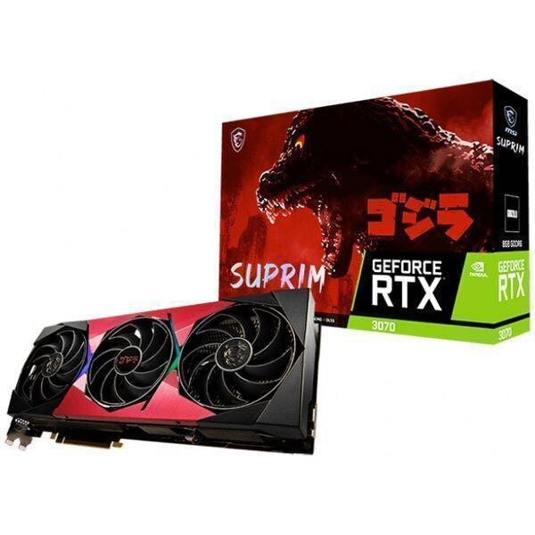 MSI GeForce RTX 3070 8GB SUPRIM SE GODZILLA LHR GDDR6 JAPAN