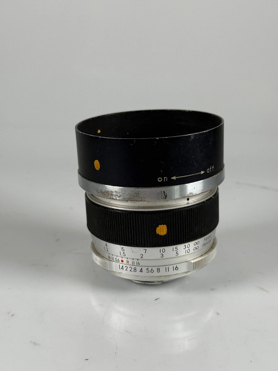 Topcon 58mm f/1.4 Camera Lenses for sale - eBay