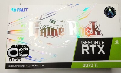 GeForce RTX 3070 Ti GameRock 8GB Graphic Board The Dazzling Angel