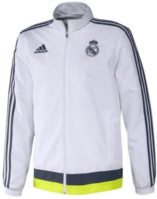 MEN'S ADIDAS FC REAL MADRID 2015/2016 JACKET TRACK TOP SOCCER