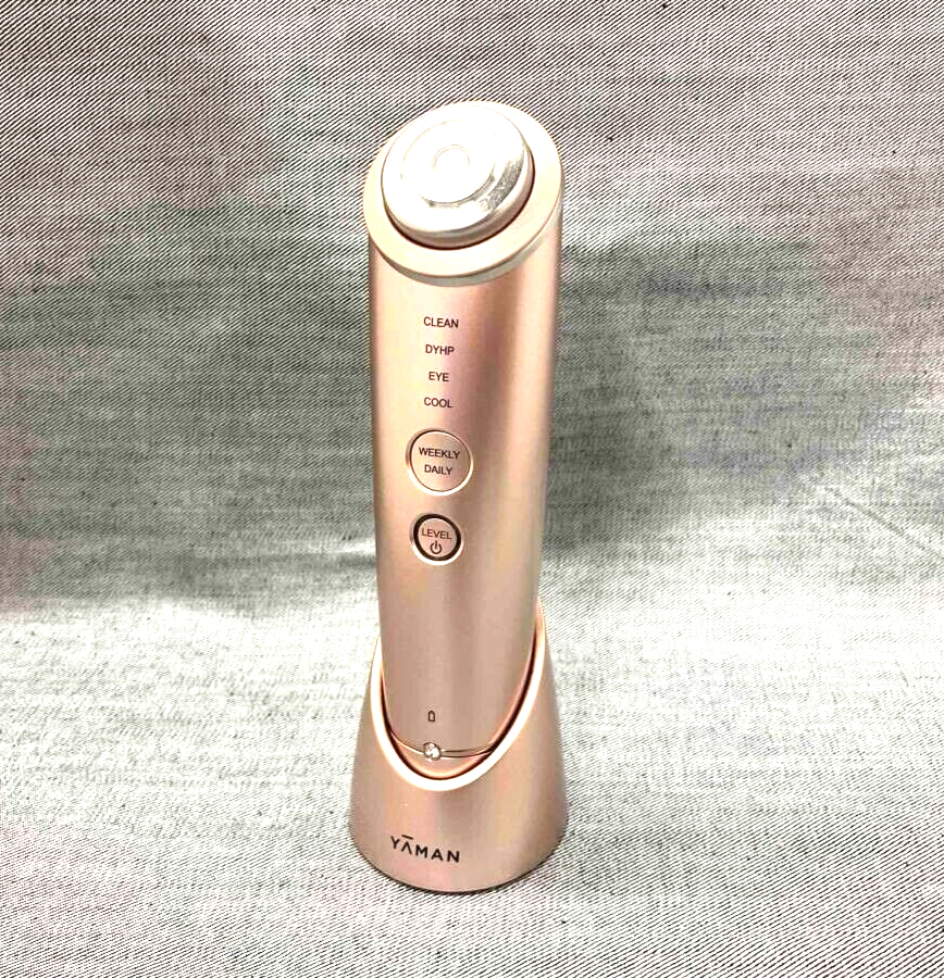 YA-MAN M18-YL Photo Plus Shiny Champagne Pink RF Facial Equipment