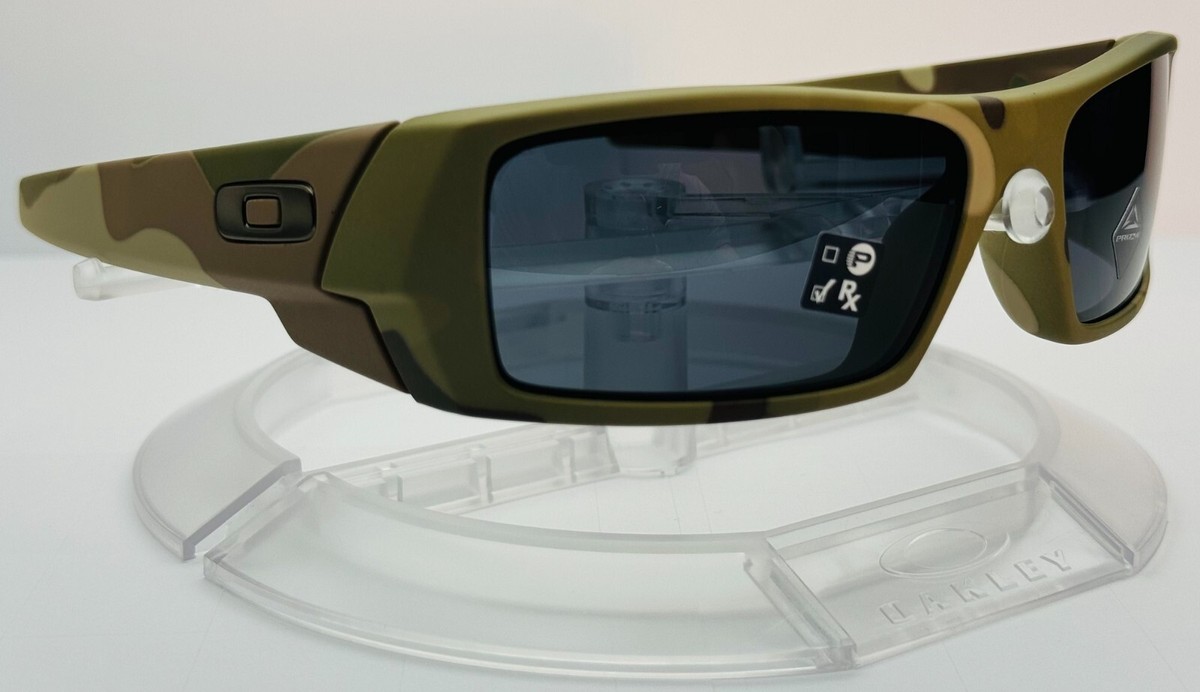 New Oakley Gascan Sunglasses / Multicam Camo / Prizm Grey Lens