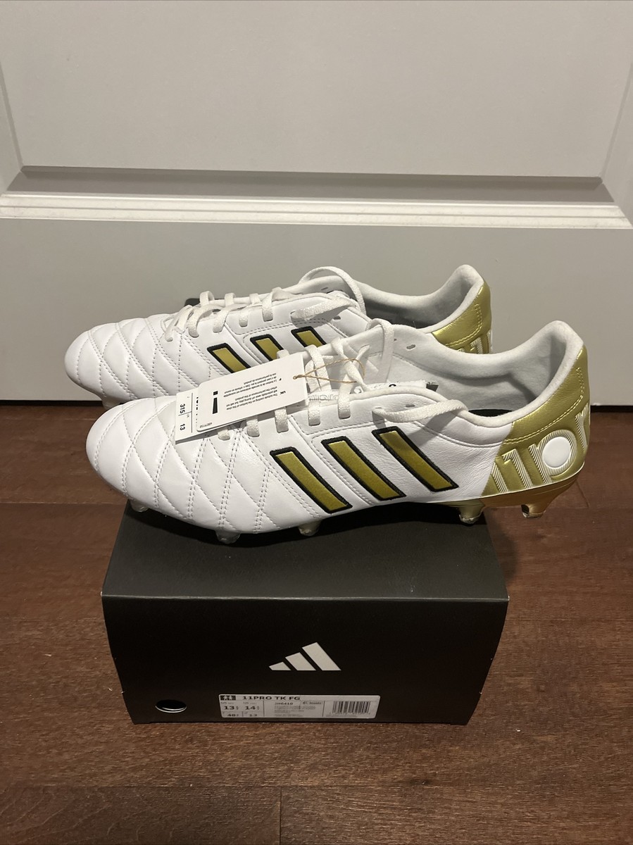 Adidas 11PRO TK Toni Kroos FG White Gold US 13.5 - JH6410 | eBay