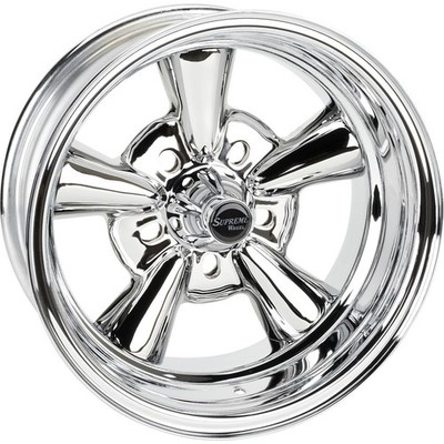 Allied Wheel 6758099R Supreme 15x8 Reverse Wheel, 5x4.5/5x4.75/5x5