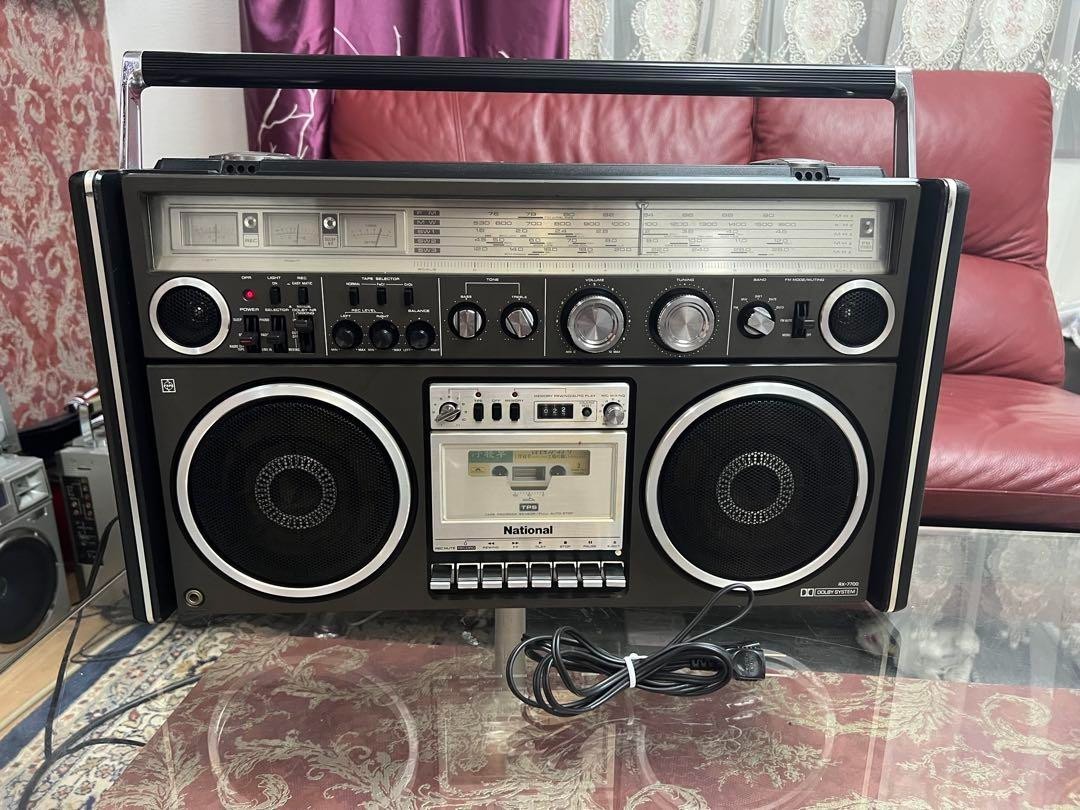 National RX-7700 Boombox 1979 Japan Vintage | Fully Working, Rare