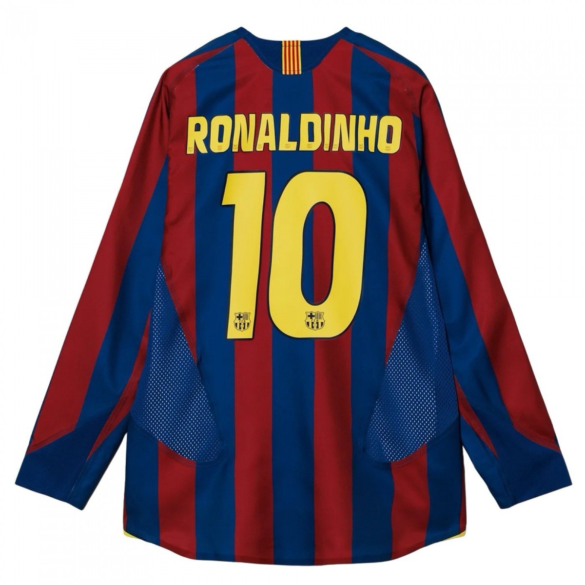 Nike FC BARCELONA 05/06 REISSUE HOME SHIRT- RONALDINHO 10 - 100