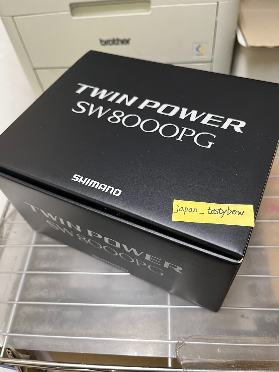 Shimano 21 TWIN POWER SW 8000PG Spinning Reel New in Box Made in