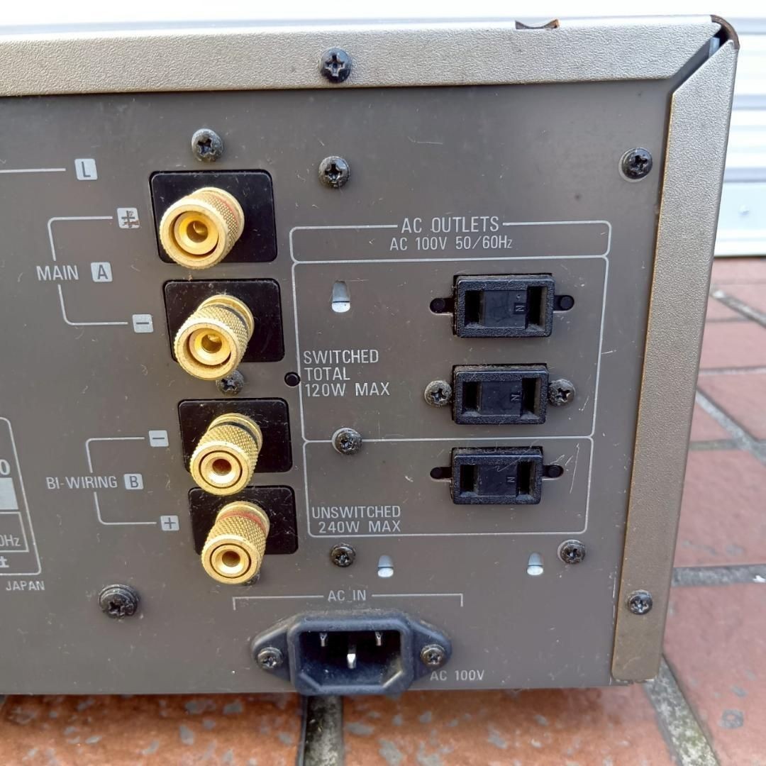 JUNK Denon PMA-2000 Integrated amplifier gold Stereo Integrated