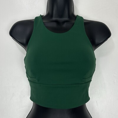 Lululemon Sz 4 Wunder Train Longline Bra Medium Support C/D Cup