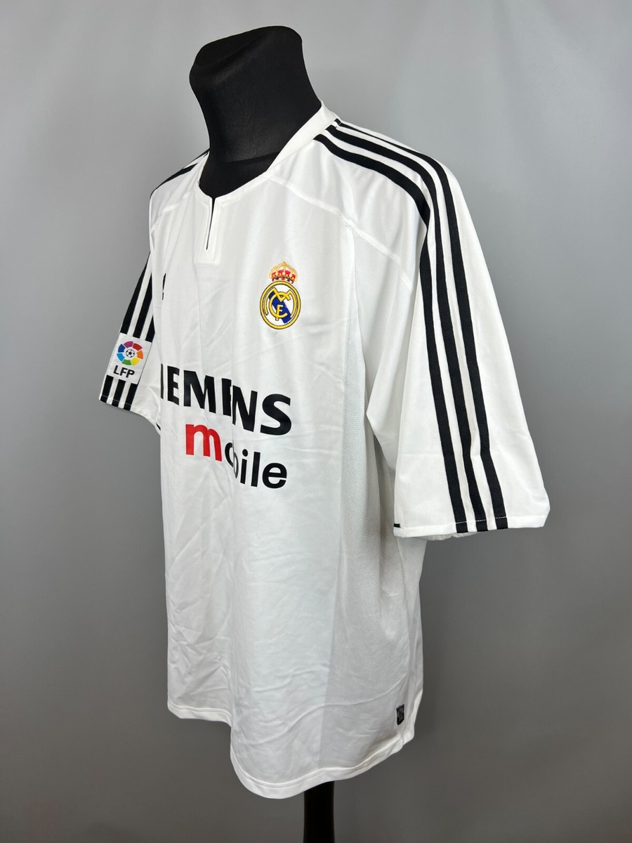 REAL MADRID 2003 2004 BECKHAM HOME SHIRT FOOTBALL SOCCER JERSEY