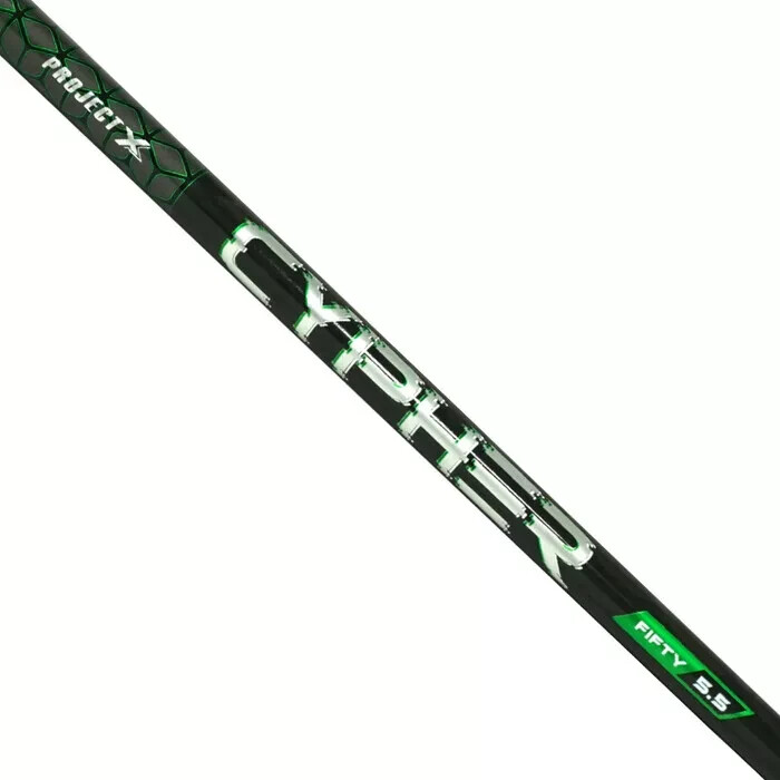 NEW Project X Cypher FIFTY 5.5 Regular Flex Driver Shaft with