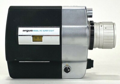 Vintage Argus Super Eight 8 MM Movie Camera Model 812 w/ Handel | eBay