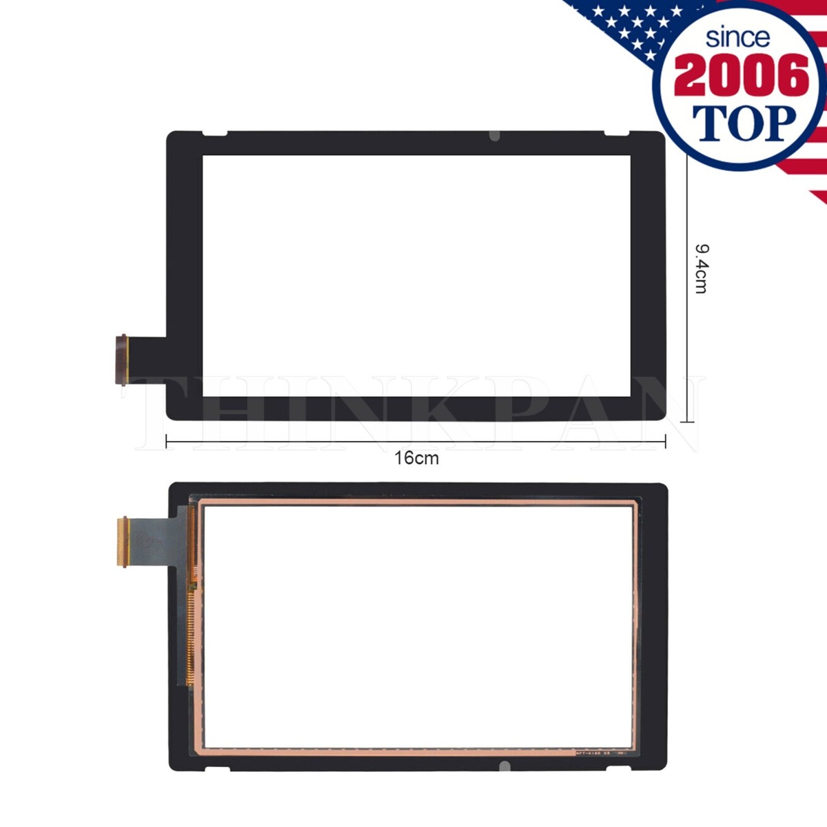 Original OEM Touch Screen Digitizer Display for Nintendo Switch