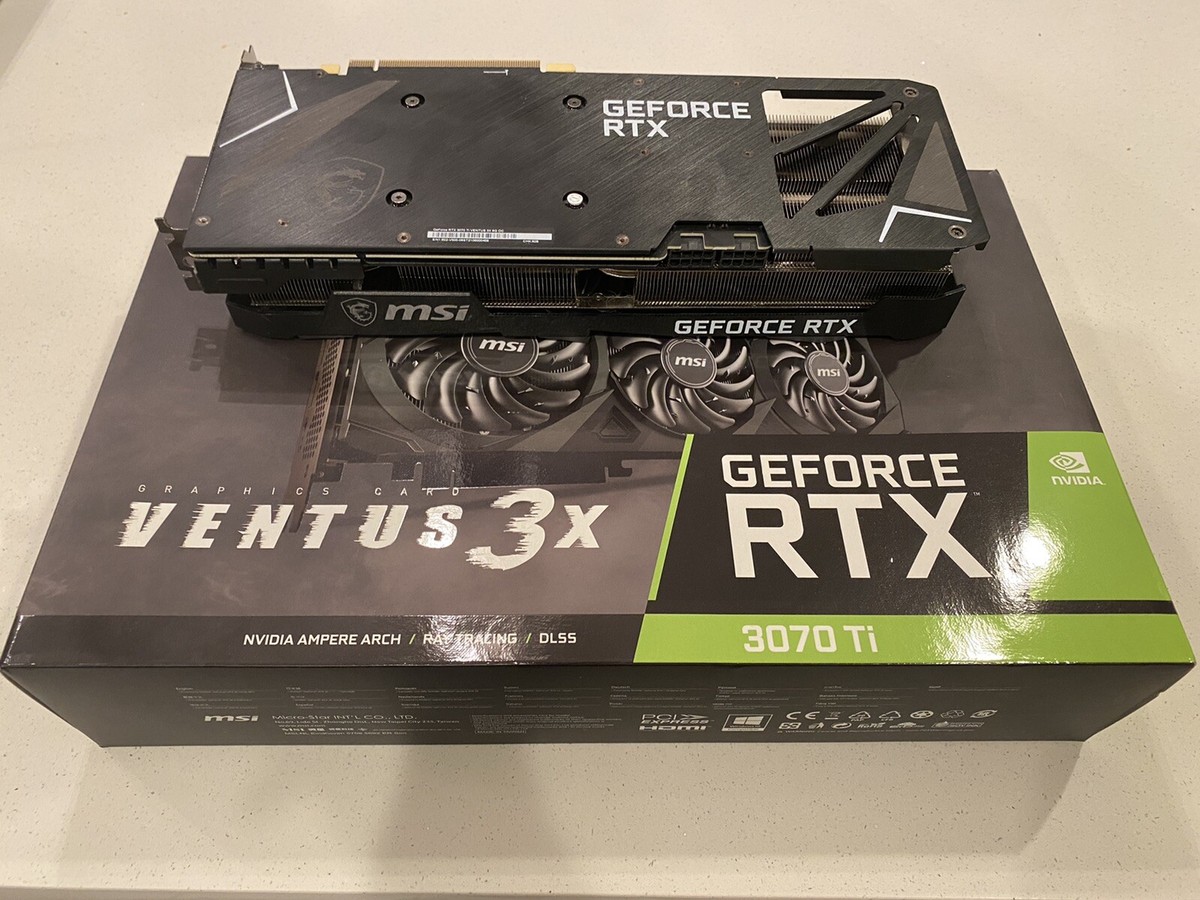 MSI RTX 3070 TI Ventus 3X OC 8GB GDDR6 Graphics Card for sale