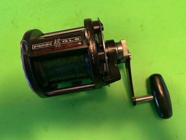 PENN SENATOR 45 GLS GRAPHITE LEVER DRAG FISHING REEL | eBay