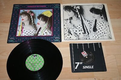 Strawberry Switchblade SELF TITLED LP Ltd w 7
