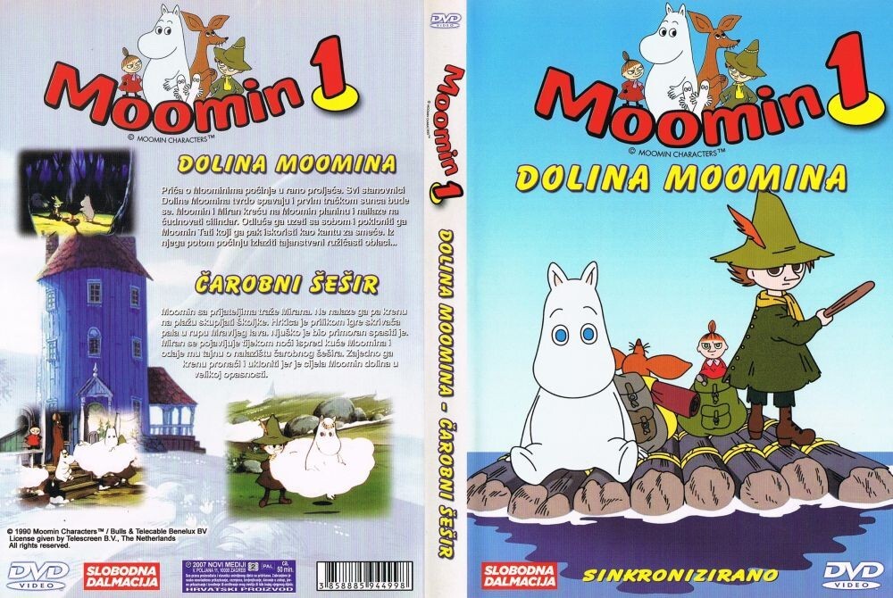 1 MOOMIN (1990-1992) HIROSHI SAITO - ANIMATION SERIES - CROATIAN
