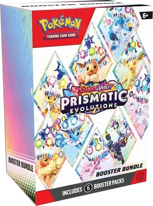 Pokémon TCG: S&V Prismatic Evolutions Booster Bundle (6pks