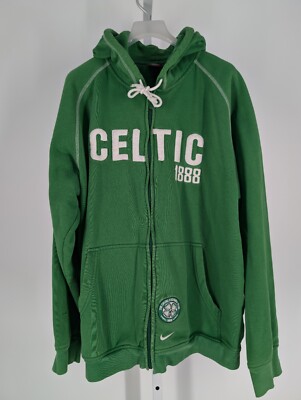 Celtic FC Glasgow Scotland Football Soccer Nike Team Hoodie Vtg