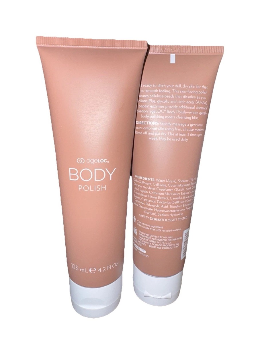 Authentic Nu Skin NuSkin ageLOC WellSpa iO Body Polish Brand New
