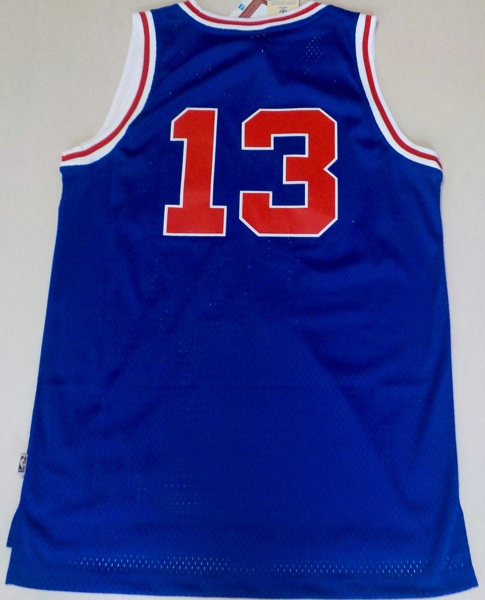 WILT CHAMBERLAIN 13 PHILADELPHIA 76ers ADIDAS SOUL-SWINGMAN JERSEY
