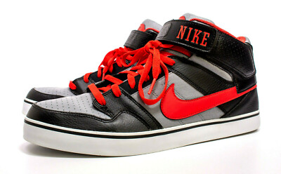 Nike 6.0 SB Zoom Air Mogan Mid 2 US Mens Size 13 487944-061 Black