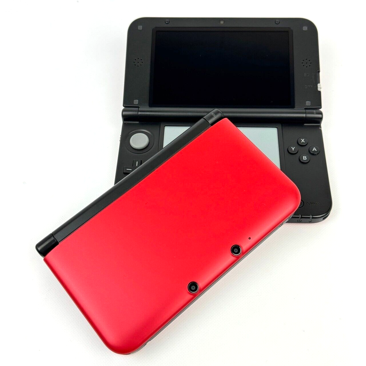 Nintendo 3DS LL XL Red Black Console Only Japanese Excellent【1Day