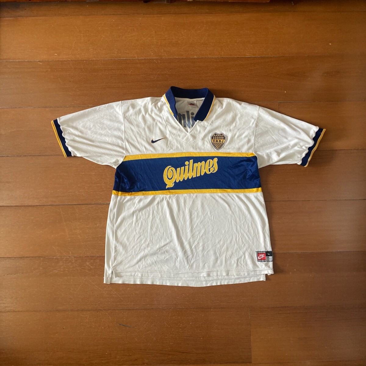 Boca Juniors Nike 1996 Away Jersey Vintage | eBay