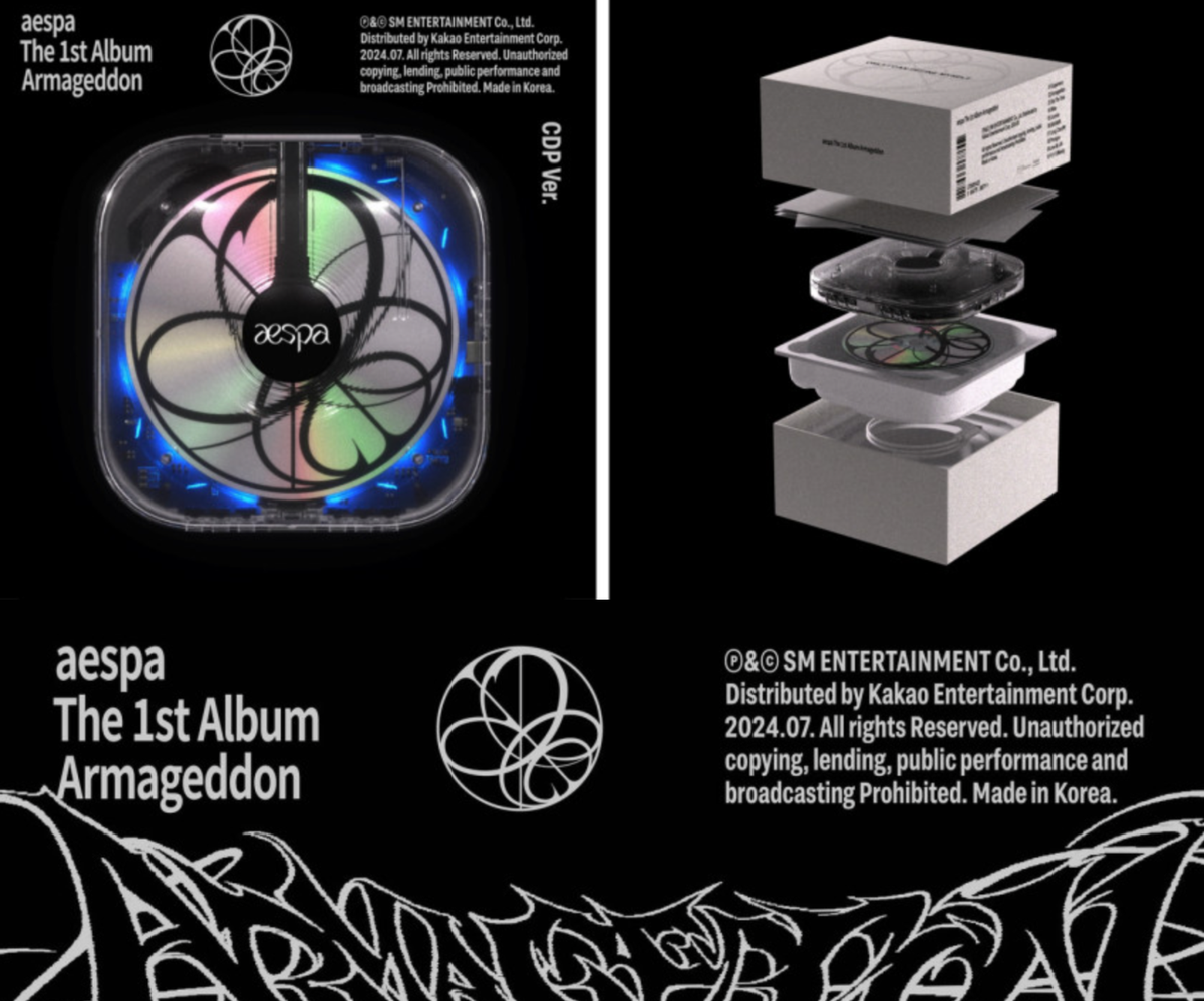 Aespa / The 1st Album Armageddon CDP Ver Brand with Box Limiated