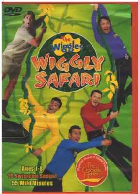 The Wiggles - Wiggly Safari 1-8 years DVD Tested with Crocodile