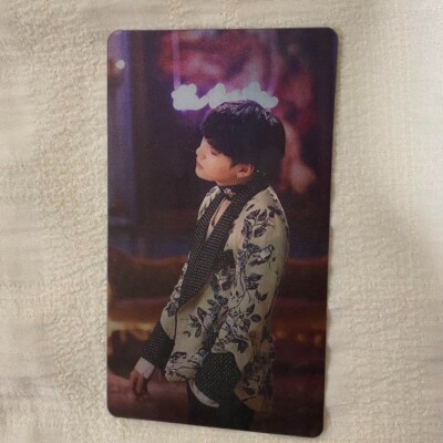 BTS SUGA The Wings Concept Book Official Lenticular trading Photo