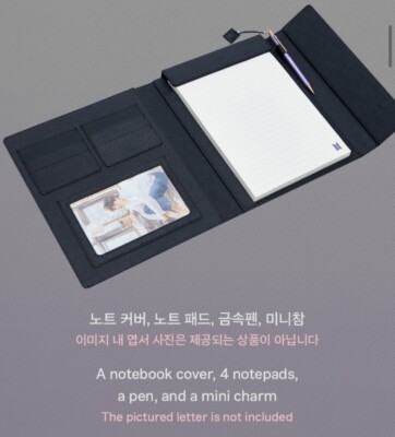💜[US] BTS SUGA YOONGI Artist Made Collection BLACK NOTE & COVER