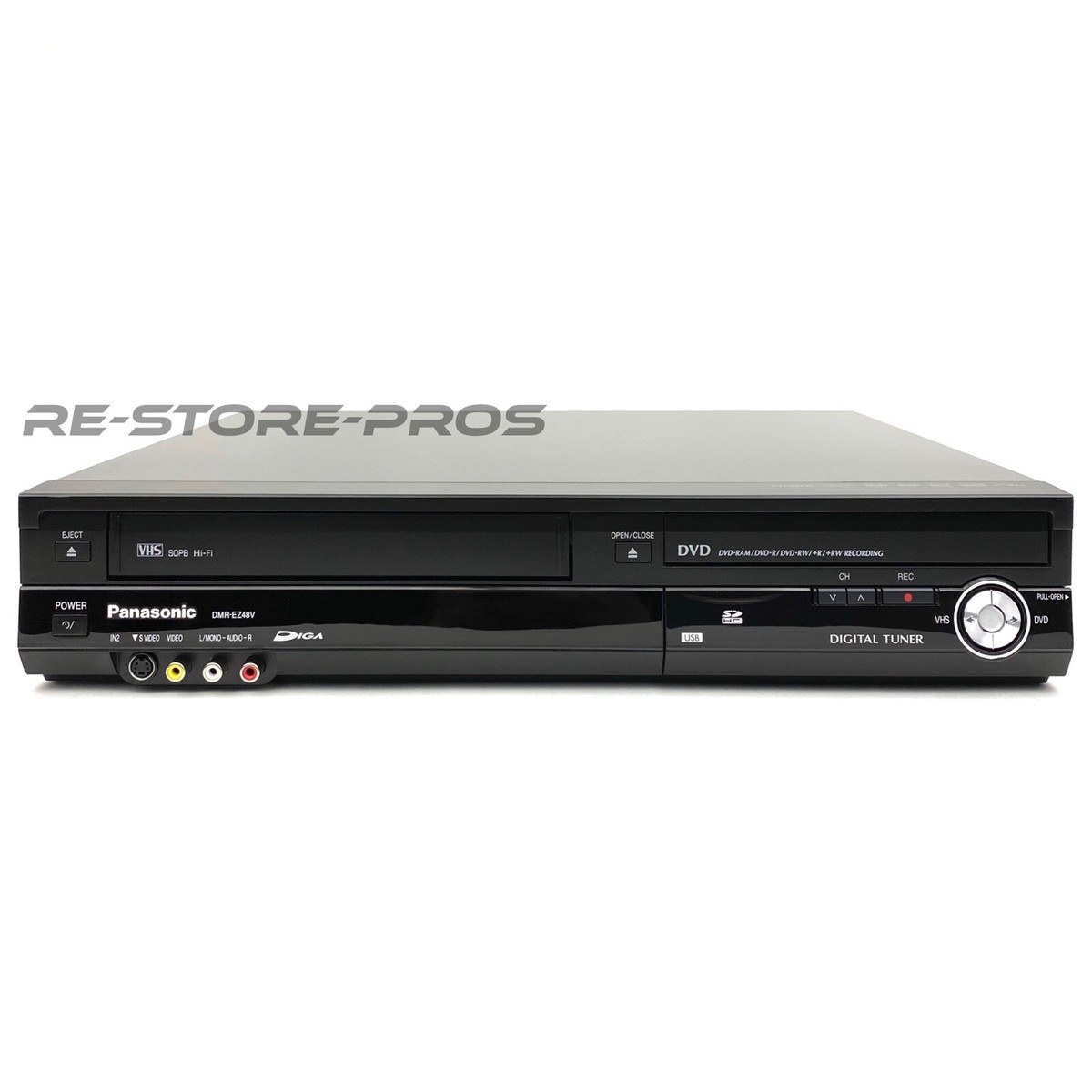 Panasonic DMR-EZ48V DVD VCR Combo Player VHS to DVD Recorder HDMI