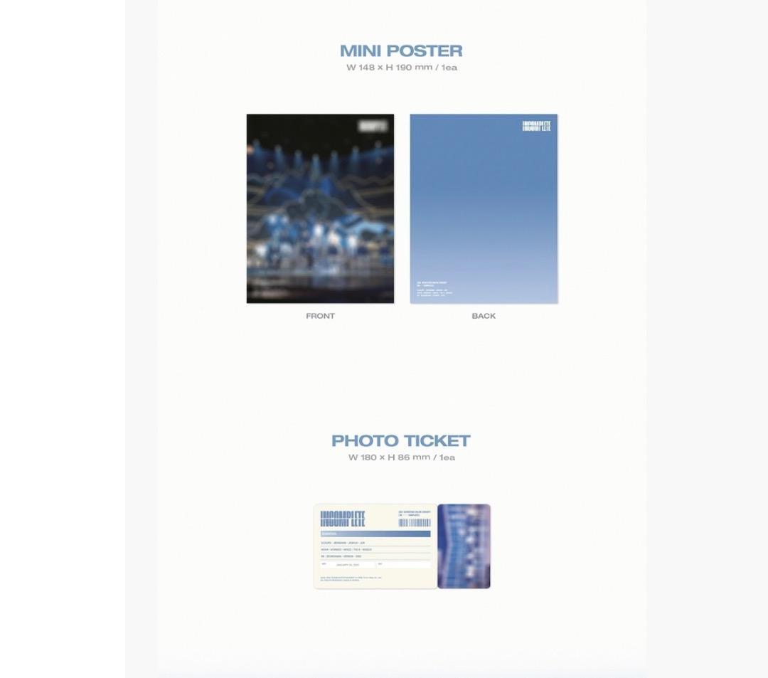 SEVENTEEN INCOMPLETE 2021 SEVENTEEN Online Concert DVD 3 Discs Set