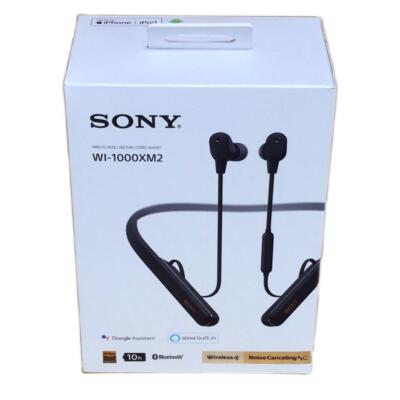 SONY WI-1000XM2 Black Wireless Noise Canceling Stereo Headset