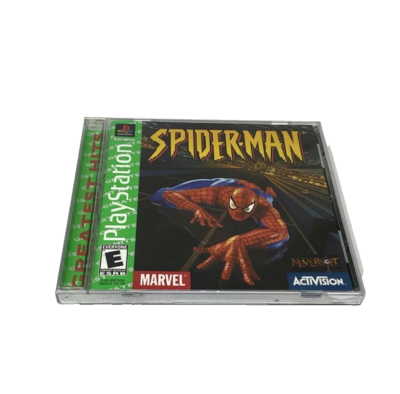Spider-Man PS1 Game (2000) – Black Label Marvel for PlayStation 1