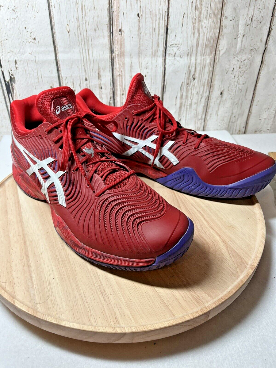 Asics Court FF mens Novak Djokovic Athletic Tennis Shoes size 14